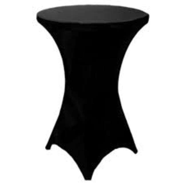Rental store for Spandex Black for 30  BellyBarTable in San Diego CA